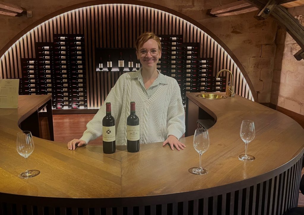 Sarah Painturier, ancienne élève de BTS Viticulture oenologie au Lycée Briacé