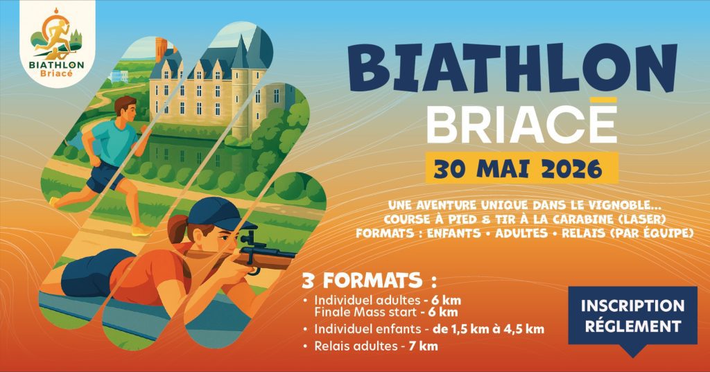 Biathlon Au lycée Briacé le 30 mai 2026, 3 formats